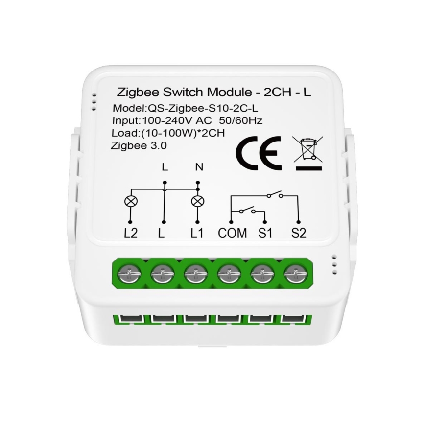 Immax NEO 07572L - Inteligente control remoto NEO LITE V8 2 botones Tuya