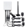 Immax NEO 07581L - Medidor inteligente de consumo eléctrico trifásico Wi-Fi Tuya