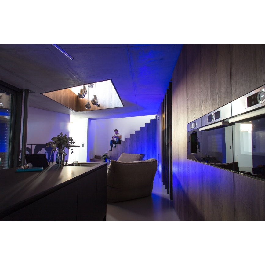 Immax NEO 07712L - LED RGB+CCT Bombilla regulable NEO LITE Inteligente E27/9W/230V Wi-Fi Tuya 2200 - 6500K