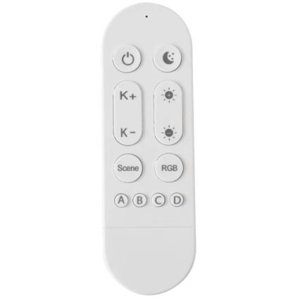 Immax NEO 07724CDO - SET 3x LED RGB+CCT Bombilla regulable GU10/6W/230V 2700-6500K Wi-Fi Tuya + control remoto