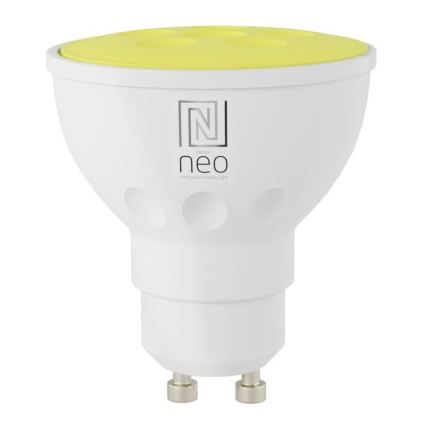 Immax NEO 07724CDO - SET 3x LED RGB+CCT Bombilla regulable GU10/6W/230V 2700-6500K Wi-Fi Tuya + control remoto