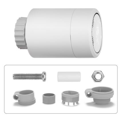 Immax NEO 07732L - Cabezal termostático 2xAA/3V Tuya