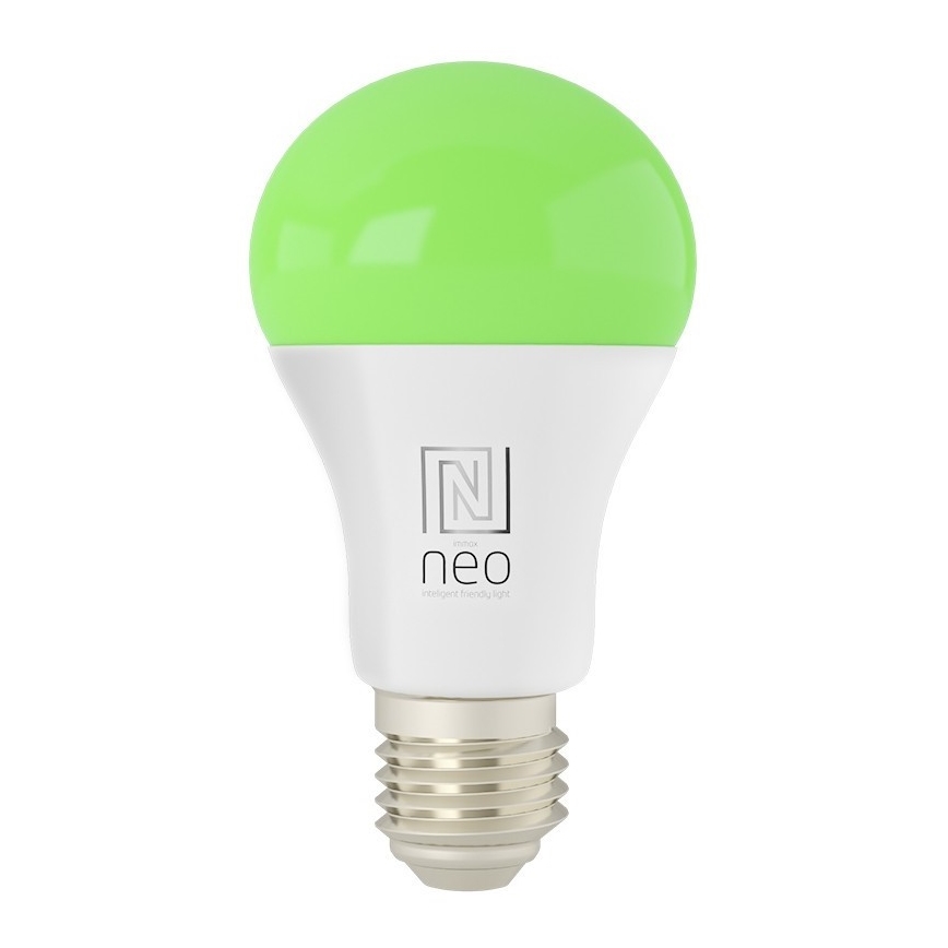 Immax NEO 07733C - SET 3x LED RGB+CCT Bombilla regulable NEO LITE E27/11W/230V 2700 - 6500K Wi-Fi Tuya