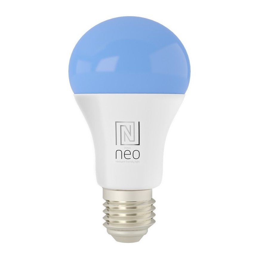 Immax NEO 07733L - Bombilla LED RGB+CCT regulable NEO LITE E27/11W/230V 2700 - 6500K Wi-Fi Tuya