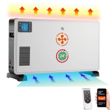 Immax NEO 07760L - Calentador/convector eléctrico 1000/1300/2300W LCD/temporizador/TURBO/termostato Wi-Fi Tuya + CR