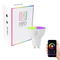 Immax NEO 07777L - Bombilla LED regulable RGB+CCT GU10/4,8W/230V Tuya