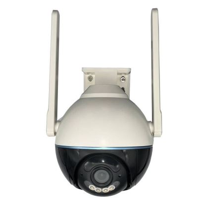 Immax NEO 07782L - Cámara inteligente para exteriores con sensor BALL 355° P/T 4MP IP65 Wi-Fi Tuya