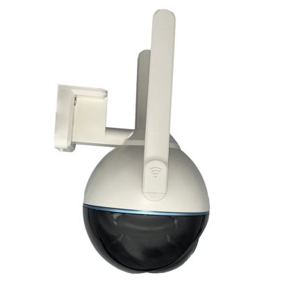 Immax NEO 07782L - Cámara inteligente para exteriores con sensor BALL 355° P/T 4MP IP65 Wi-Fi Tuya