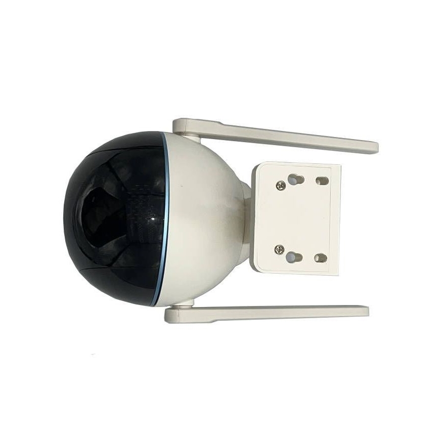 Immax NEO 07782L - Cámara inteligente para exteriores con sensor BALL 355° P/T 4MP IP65 Wi-Fi Tuya