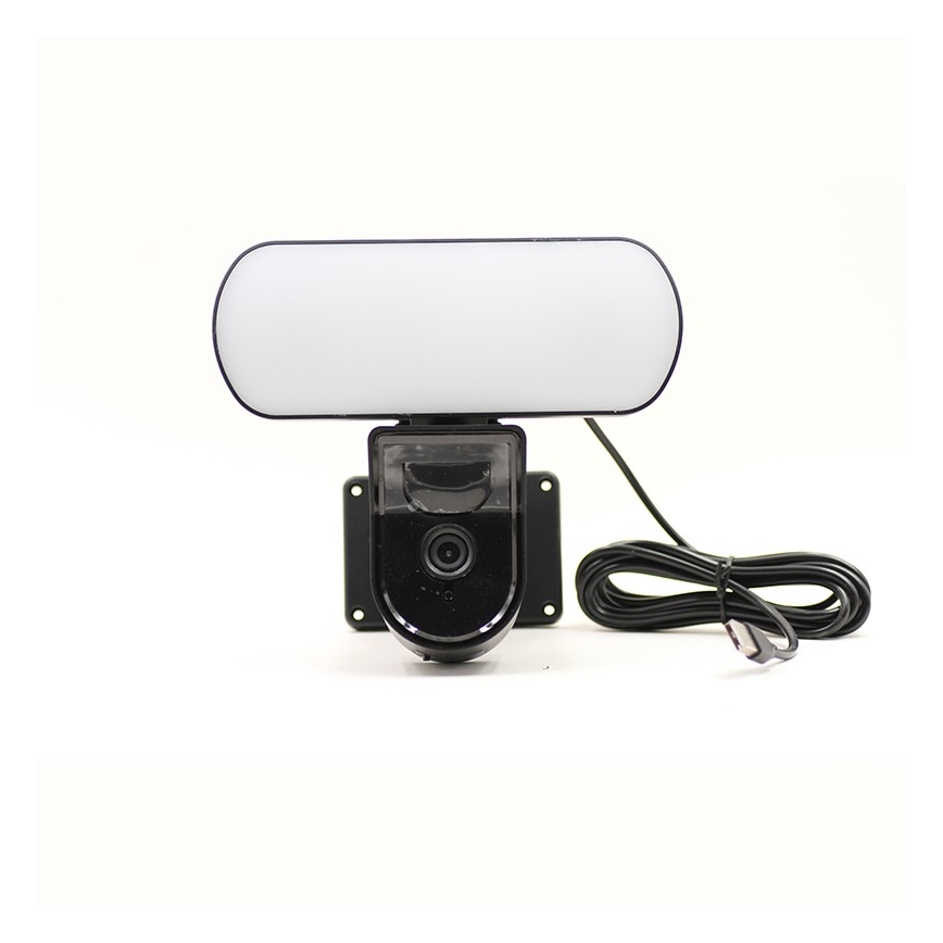 Immax NEO 07785L - Cámara LED inteligente para exteriores con una luz LED/5,5W/5V IP65 Wi-Fi Tuya