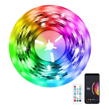 Immax NEO 07791L - Tira LED RGB regulable NEO LITE LED/18W/230V 5m IP65 Wi-FI Tuya + CR