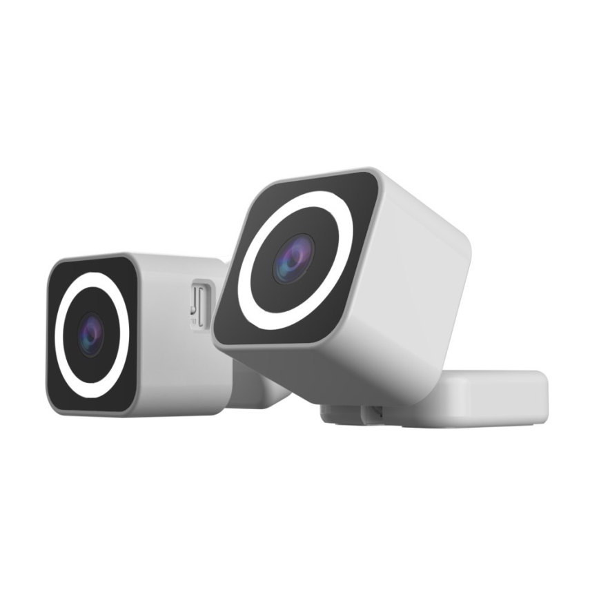 Immax NEO 07796L - Cámara interior inteligente con sensor LITTLE CUBE 3MP 5V Wi-Fi Tuya