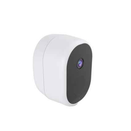 Immax NEO 07802L - Cámara solar inteligente para exteriores con sensor BARREL 5000 mAh Wi-Fi Tuya IP65