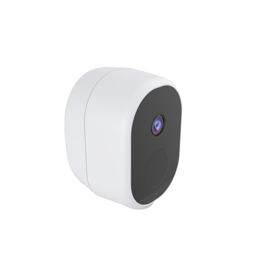 Immax NEO 07802L - Cámara solar inteligente para exteriores con sensor BARREL 5000 mAh Wi-Fi Tuya IP65