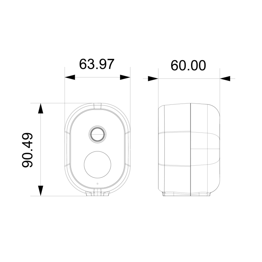 Immax NEO 07802L - Cámara solar inteligente para exteriores con sensor BARREL 5000 mAh Wi-Fi Tuya IP65