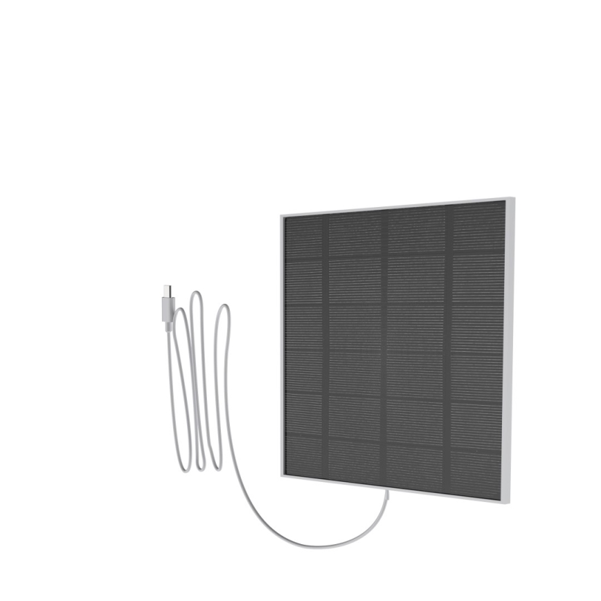 Immax NEO 07804L - Cámara solar inteligente para exteriores con sensor 9000 mAh Wi-Fi Tuya IP65
