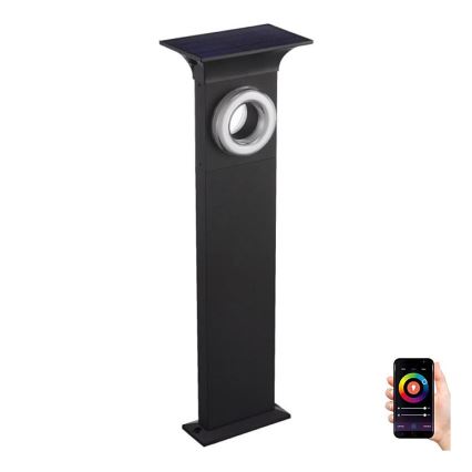 Immax NEO 07904L - Lámpara solar LED RGB + CW/W regulable ANEL LED/2W/5V IP54 Tuya 2000 mAh