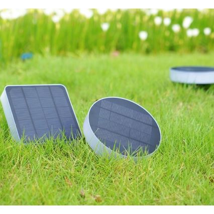 Immax NEO 07911L - LED RGB Lámpara solar regulable con sensor NEO LITE LED/1W/5V cuadrado IP54 Tuya 1300 mAh