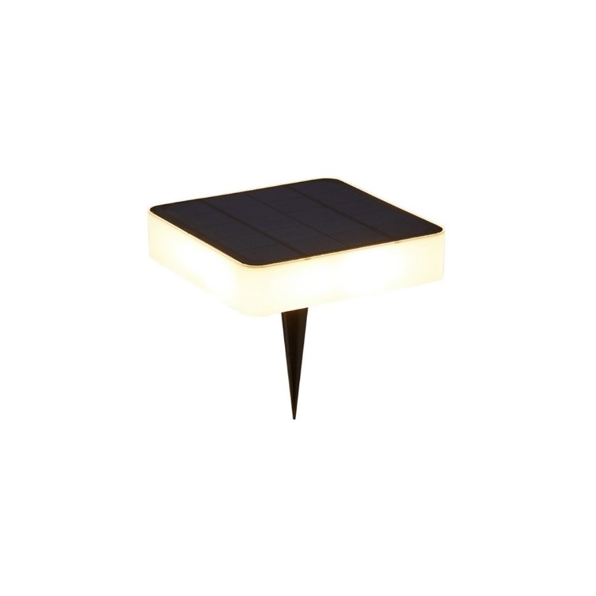 Immax NEO 07911L - LED RGB Lámpara solar regulable con sensor NEO LITE LED/1W/5V cuadrado IP54 Tuya 1300 mAh