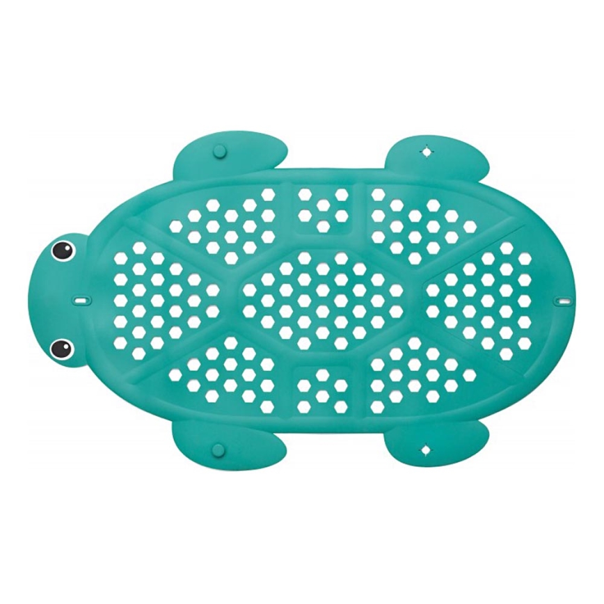 Infantino - Alfombra de baño antideslizante 2en1 tortuga