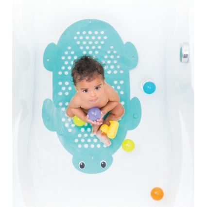 Infantino - Alfombra de baño antideslizante 2en1 tortuga