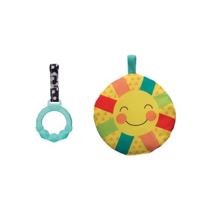 Infantino - Almohada para la barriguita de los niños 2en1 oruga