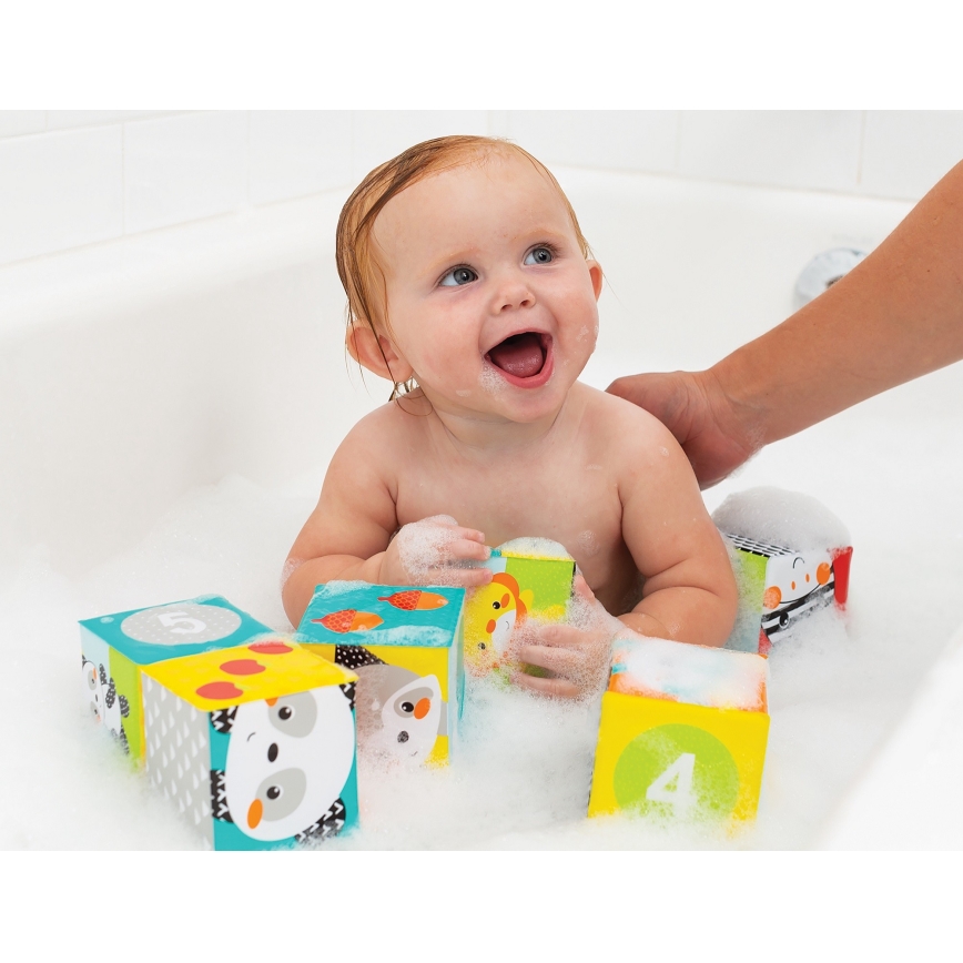 Infantino - Bloques de baño 6 pcs