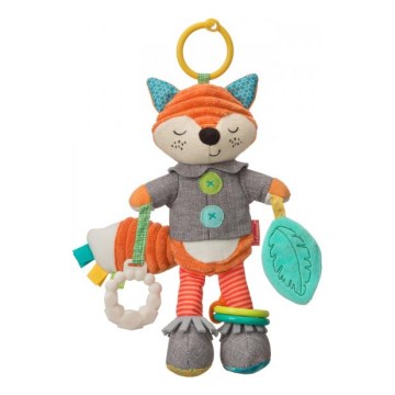 Infantino - Juguete de peluche con mordedor 30 cm male zorro