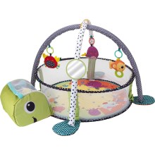 Infantino - Manta de juegos para bebé con trapecio 3en1