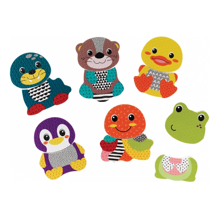 Infantino - Pegatinas de espuma de baño MIX&MATCH