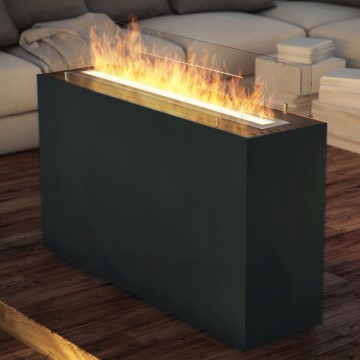 InFire - Chimenea BIO 110x65 cm 3,5kW negro