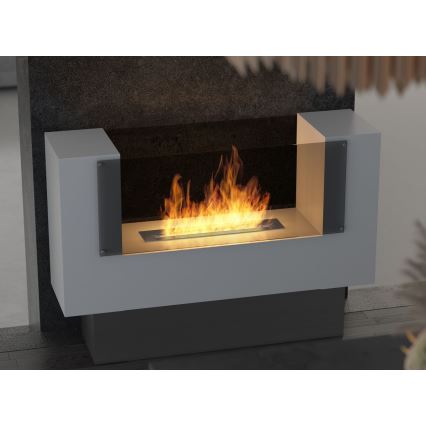 InFire - Chimenea BIO 110x75 cm 3kW bifacial