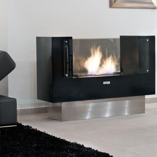 InFire - Chimenea BIO 110x75 cm 3kW doble cara