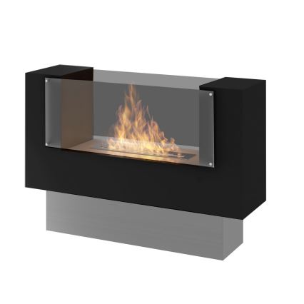 InFire - Chimenea BIO 110x75 cm 3kW doble cara