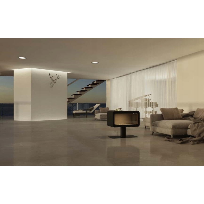 InFire - Chimenea BIO 82,5x74,3 cm 3kW negro