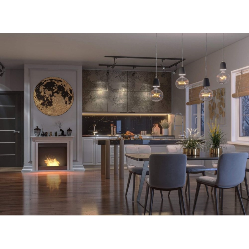 InFire - Chimenea BIO 90x112,5 cm 3kW blanco+