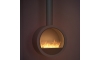 InFire - Chimenea BIO colgante d. 70 cm 3kW negro