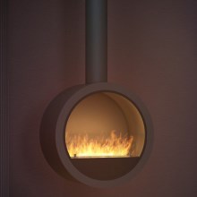 InFire - Chimenea BIO colgante d. 70 cm negro
