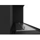 InFire - Chimenea BIO de esquina 45x60 cm 3kW negro
