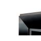 InFire - Chimenea BIO empotrable 49x120 cm 3kW negro