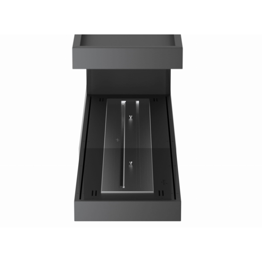 InFire - Chimenea de esquina BIO 120x50 cm 3kW bifacial