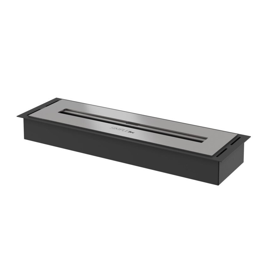 InFire - Integrado Chimenea BIO 5,5x50 cm 3kW negro