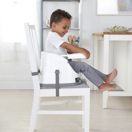 Ingenuity - Asiento elevador 2en1 BABY BASE beige