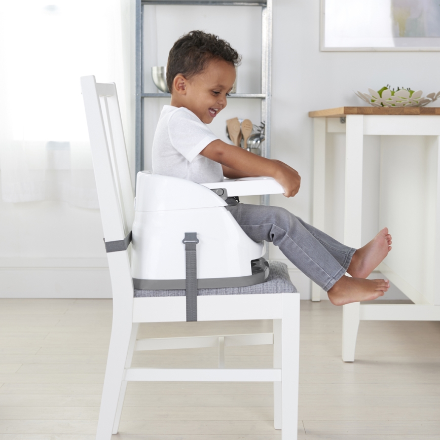 Ingenuity - Asiento elevador 2en1 BABY BASE beige