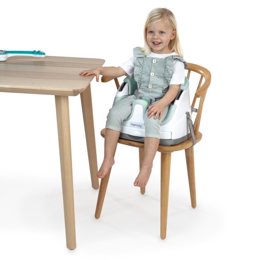 Ingenuity - Asiento elevador 2en1 BABY BASE menta