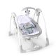 Ingenuity - Columpio vibrador para bebés con melodía 2en1 NASH