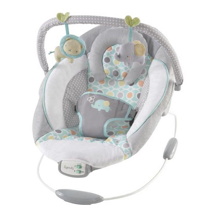 Ingenuity - Tumbona vibradora para bebés con melodía MORRISON 3xC