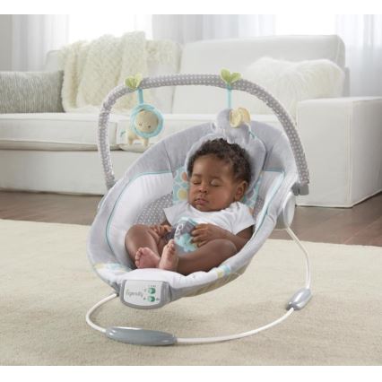 Ingenuity - Tumbona vibradora para bebés con melodía MORRISON 3xC
