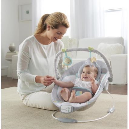 Ingenuity - Tumbona vibradora para bebés con melodía MORRISON 3xC