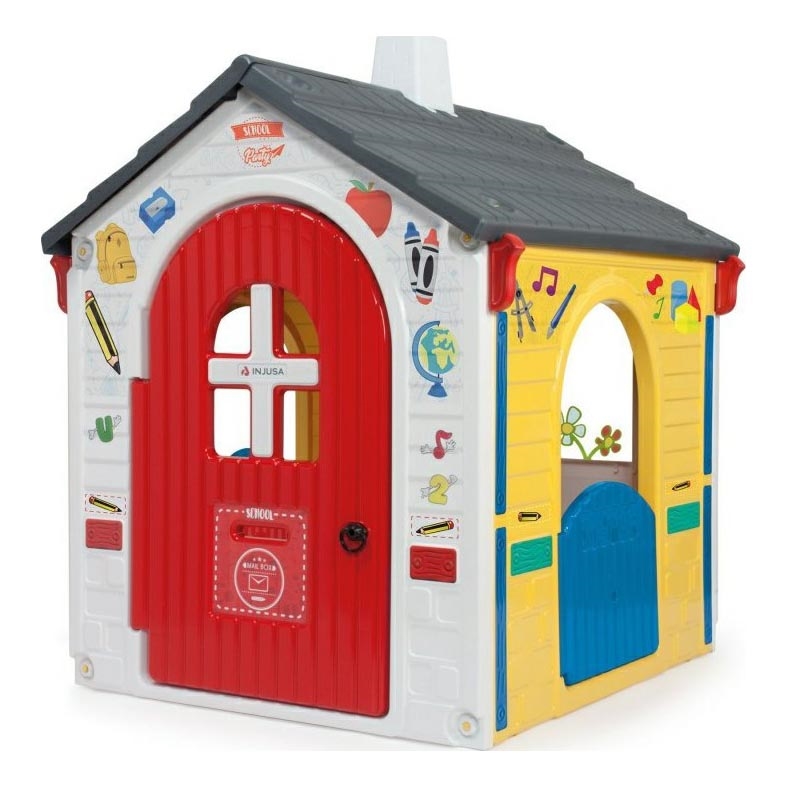 Injusa - Casita de jardín para niños - escuela